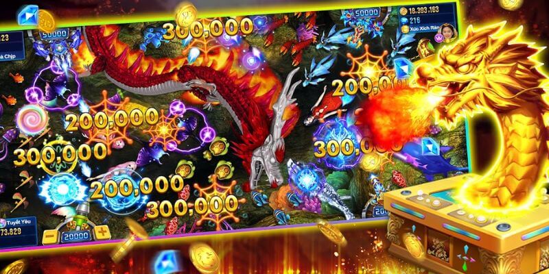 Trải nghiệm săn boss long vương với tỷ lệ trả thưởng hấp dẫn