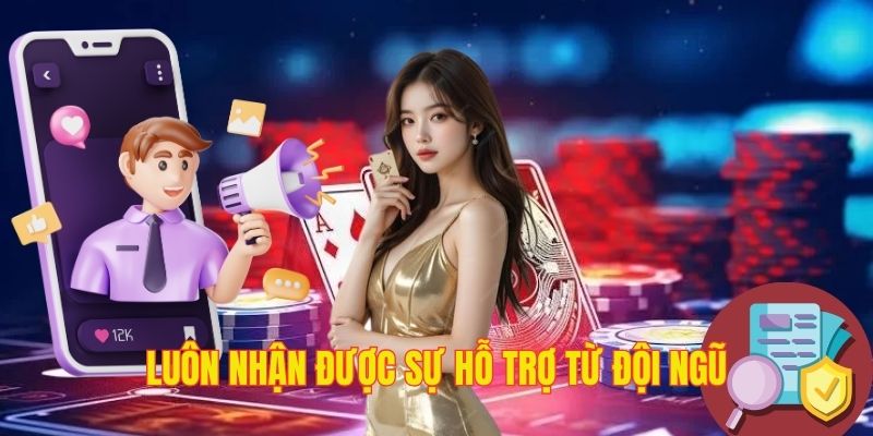 Đội ngũ hỗ trợ, tư vấn hướng dẫn ứng viên mới tận tình